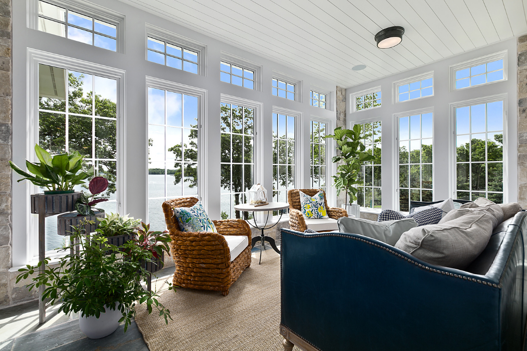 Wood Framed Sunroom